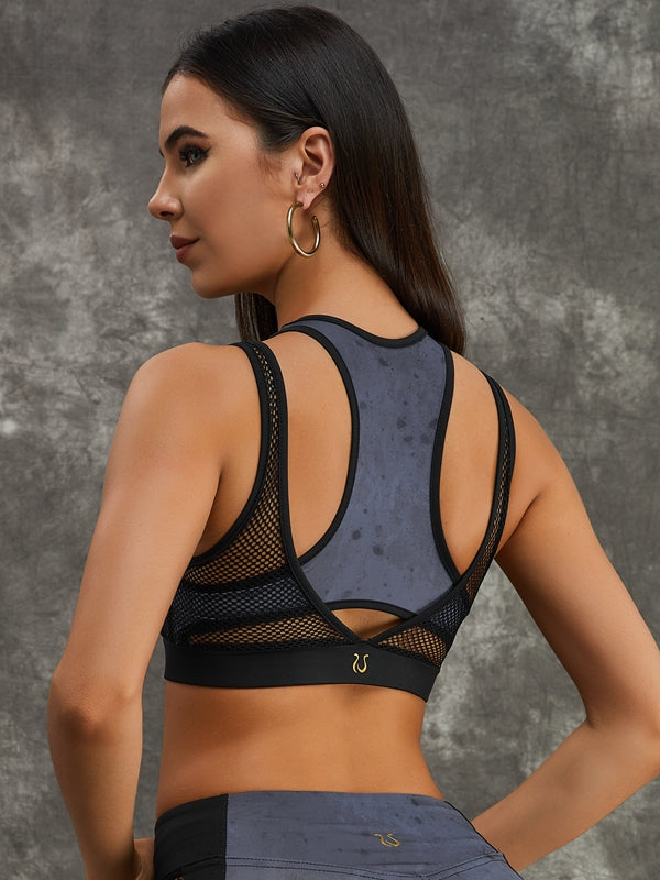 Charlotte Tie-dye Spor Bra