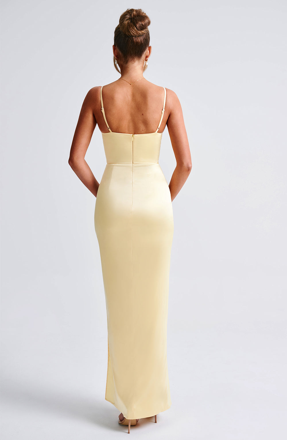 Robe longue Alora - Citron