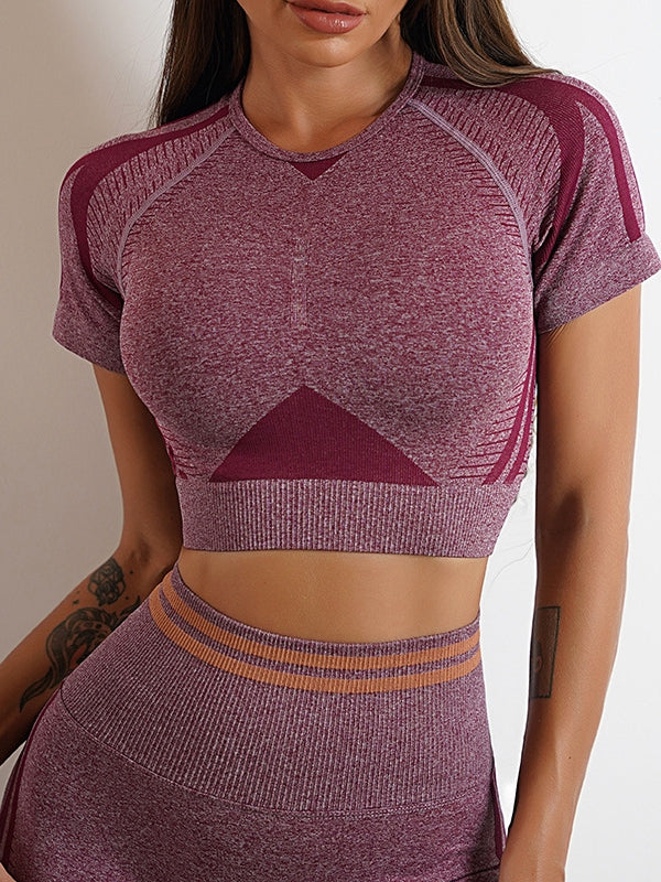 Celestia Tayt, Şort ve Uzun Kollu Bra