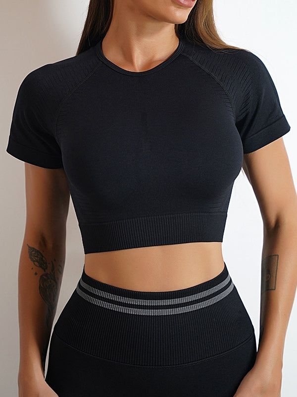 Celestia Tayt, Şort ve Uzun Kollu Bra