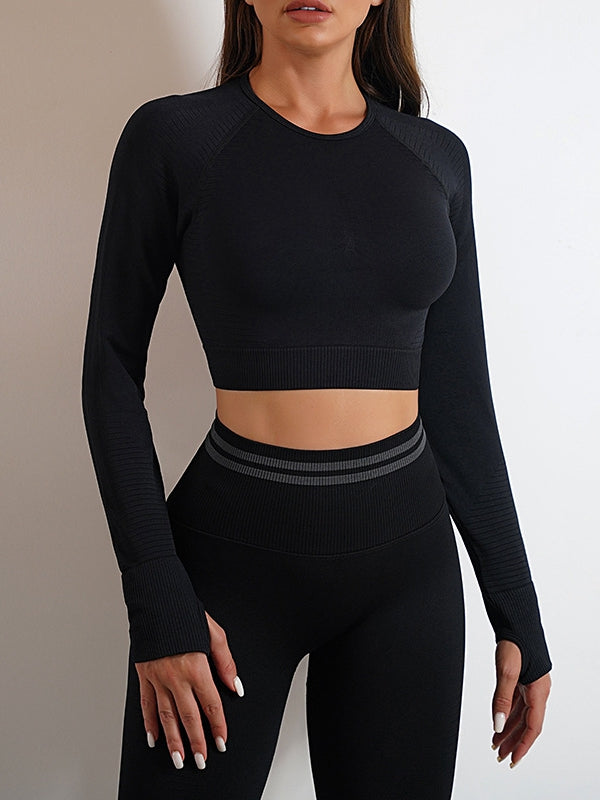 Celestia Tayt, Şort ve Uzun Kollu Bra