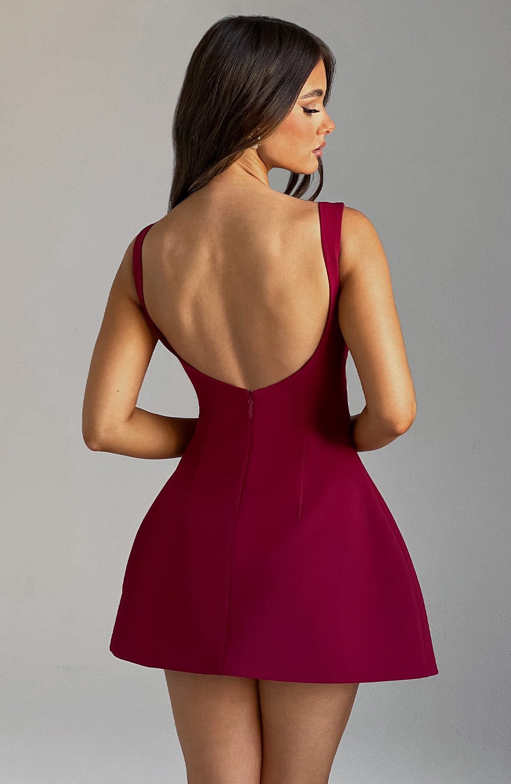 Robe courte Alana - Vin