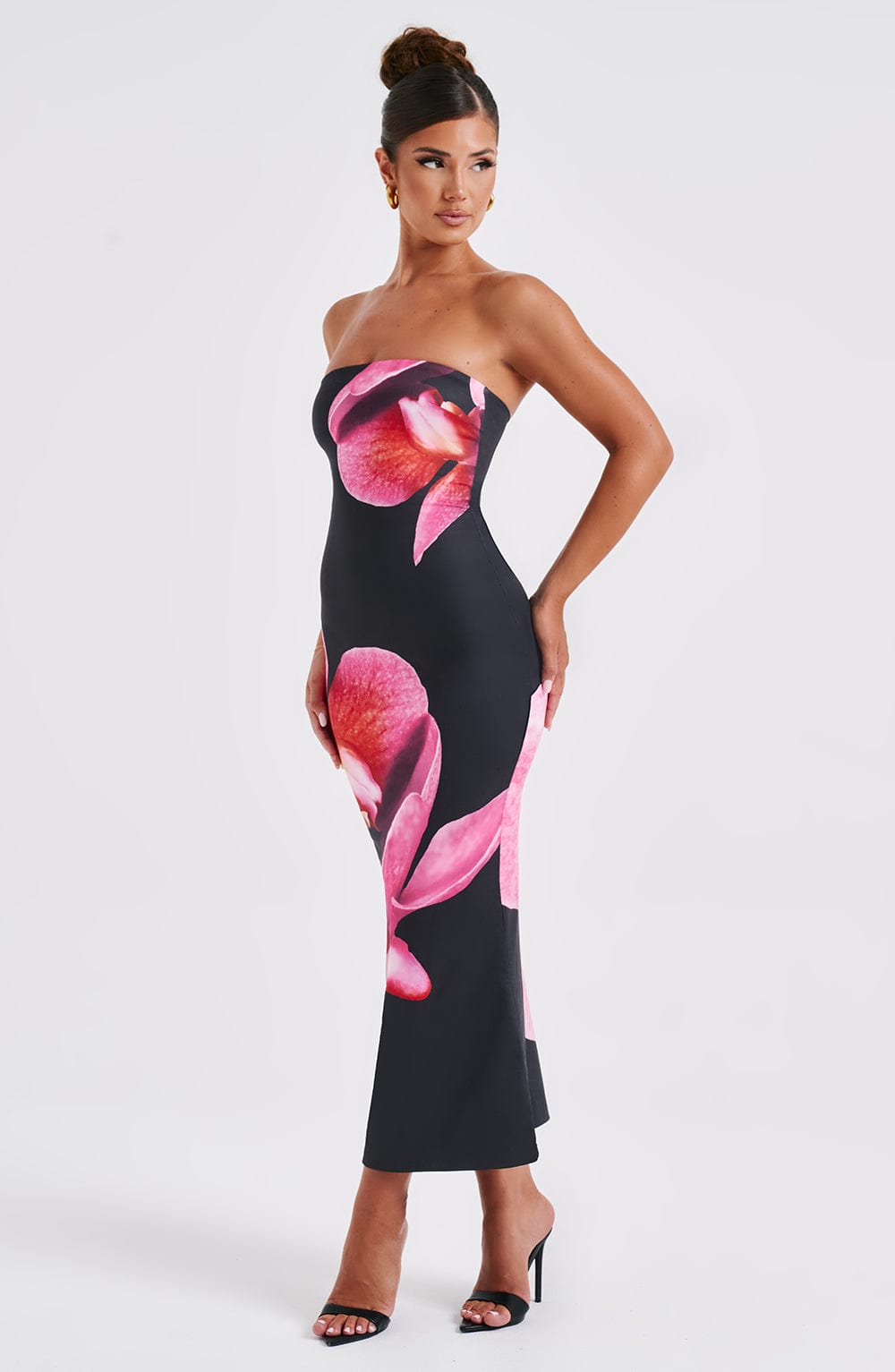 Robe Midi Allegra - Siyah