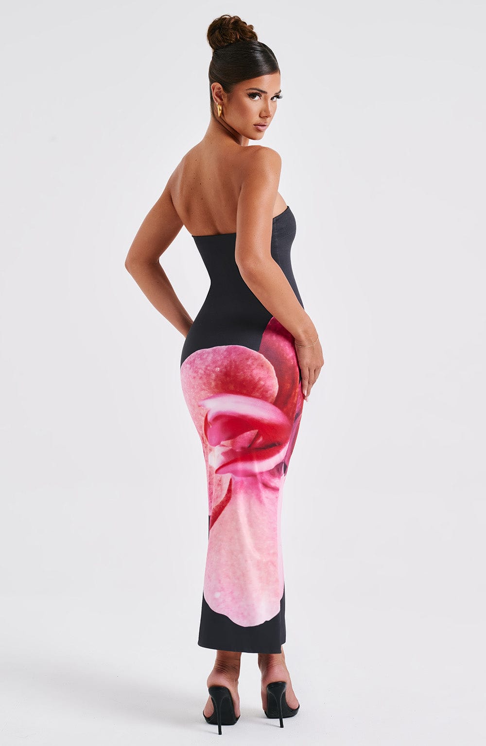 Robe Midi Allegra - Siyah