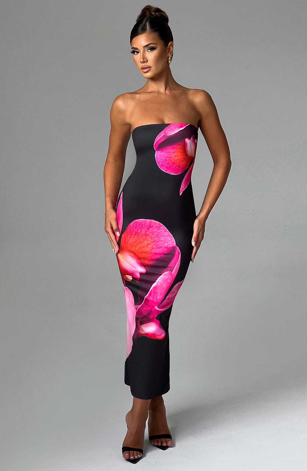 Robe Midi Allegra - Siyah