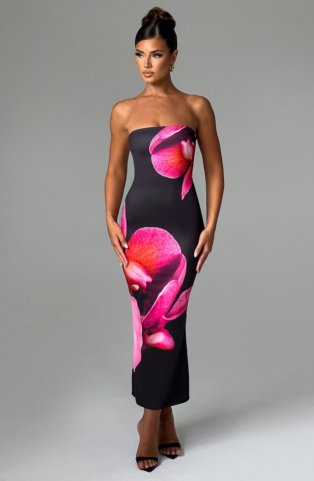 Robe Midi Allegra - Siyah
