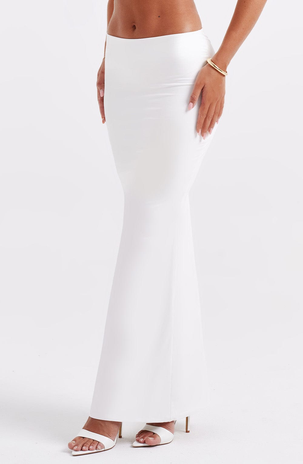 Astrid Maxi Etek - White