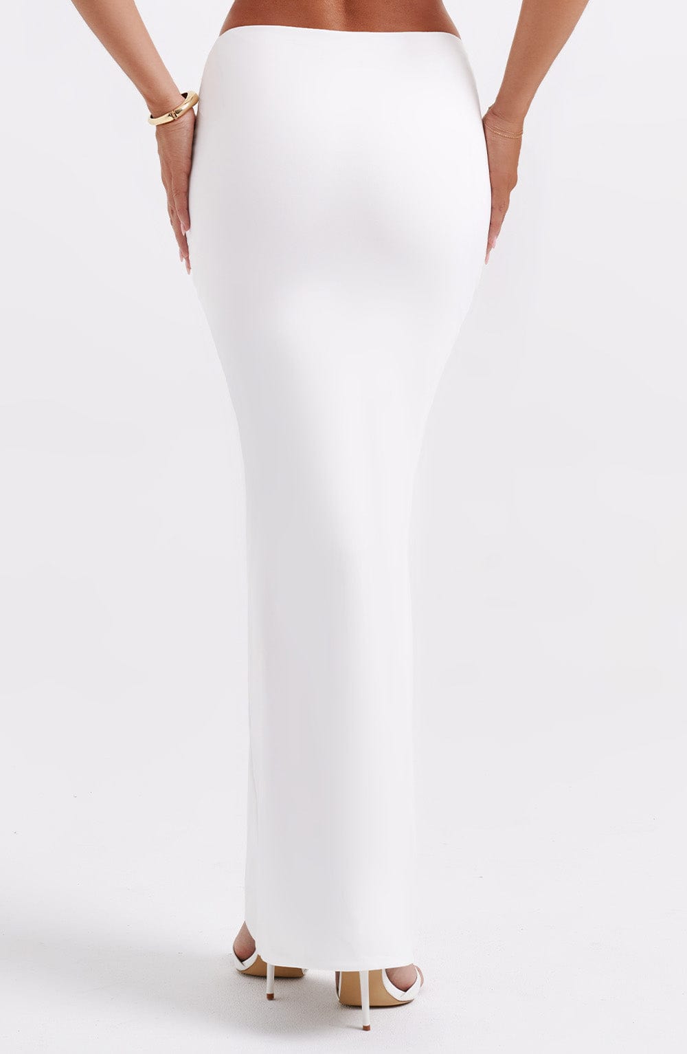 Astrid Maxi Etek - White