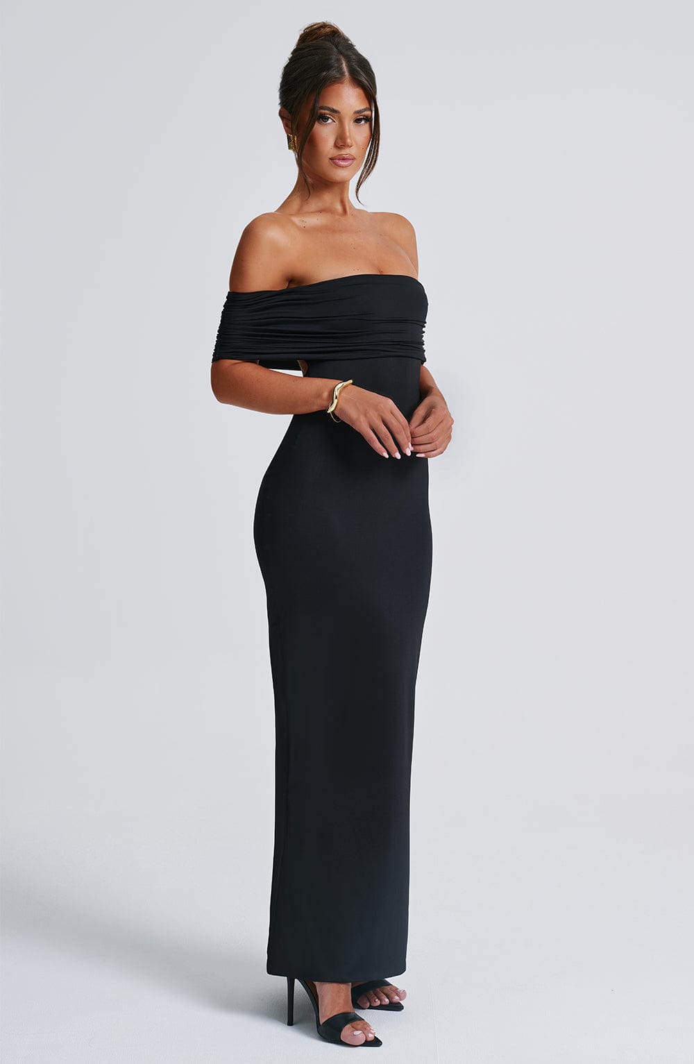 Belinda Maxi Elbise - Siyah