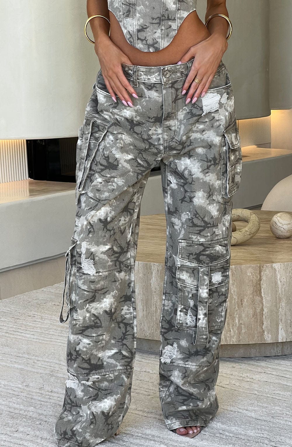 Brooklyn Kargo Pantalon - Camo