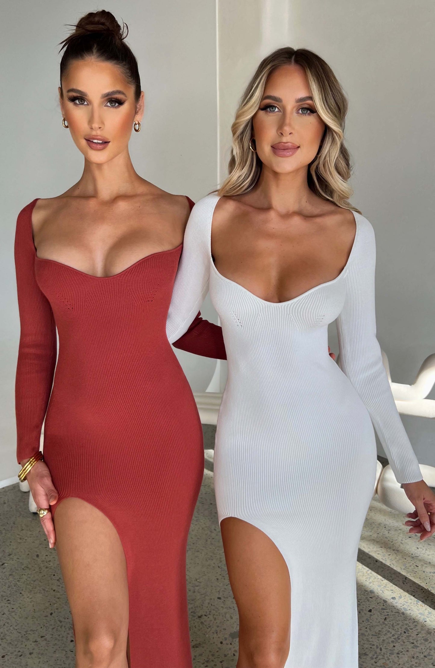 Robe longue Eden - Blanc