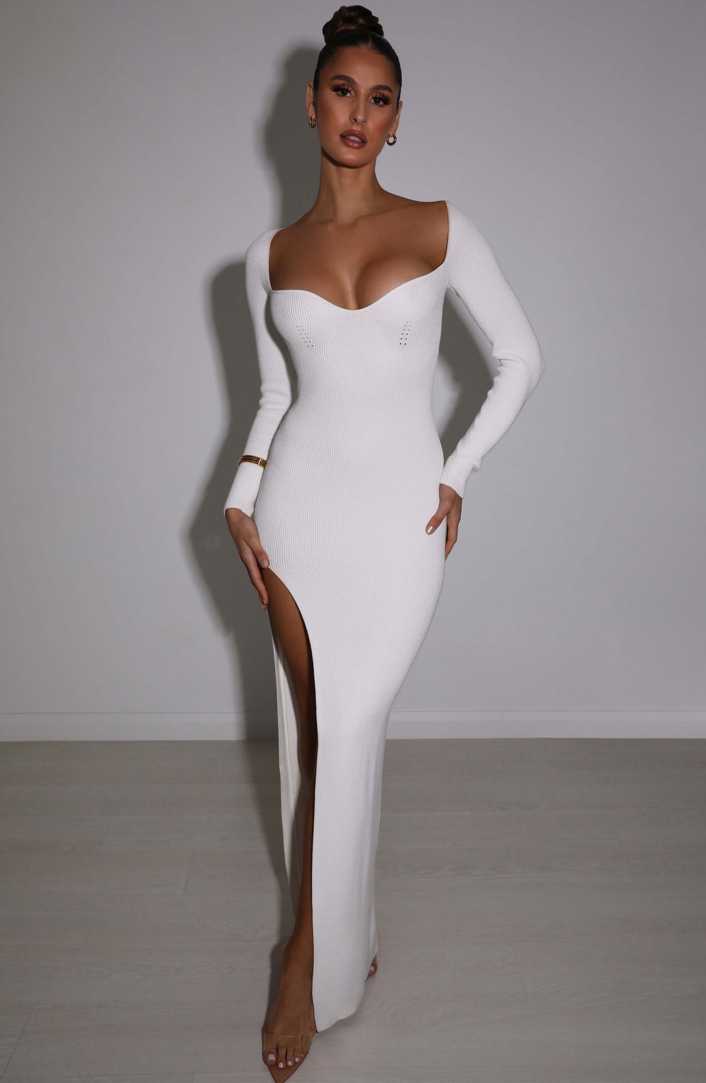 Robe longue Eden - Blanc
