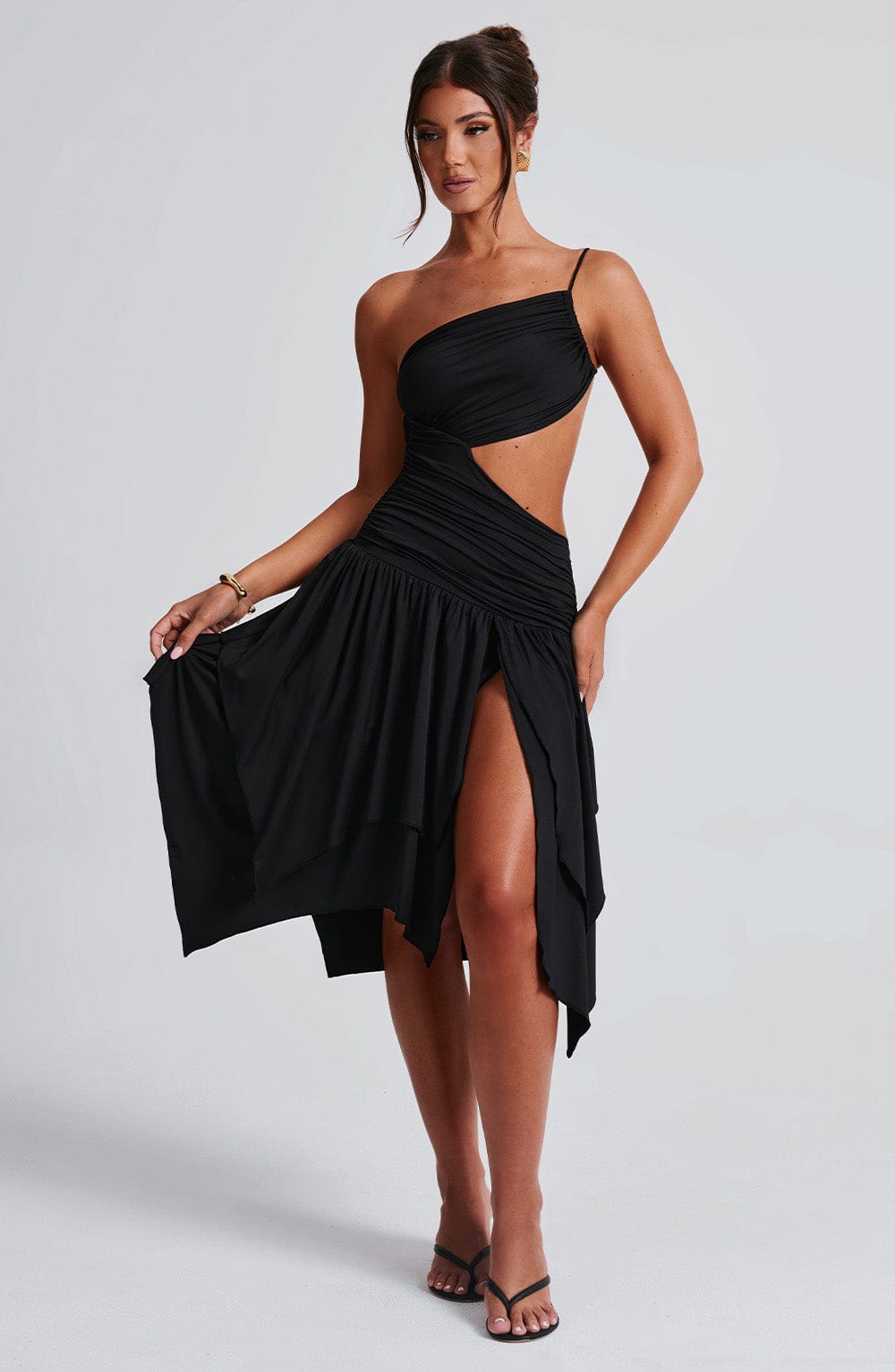 Robe Midi Emeline - Siyah