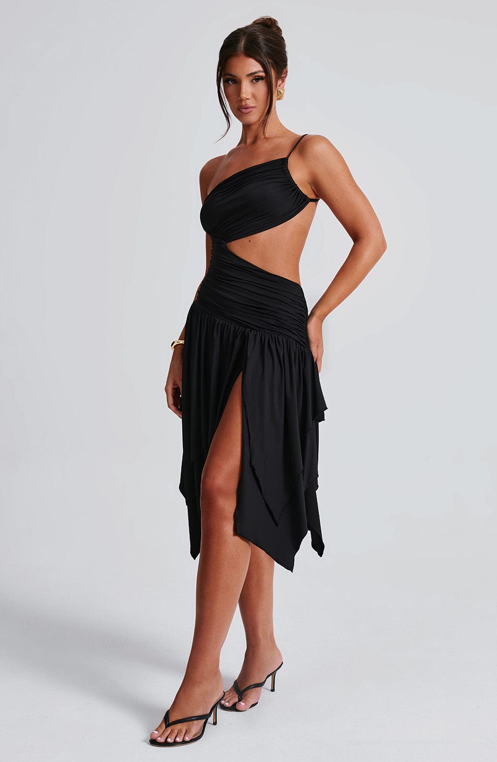 Robe Midi Emeline - Siyah