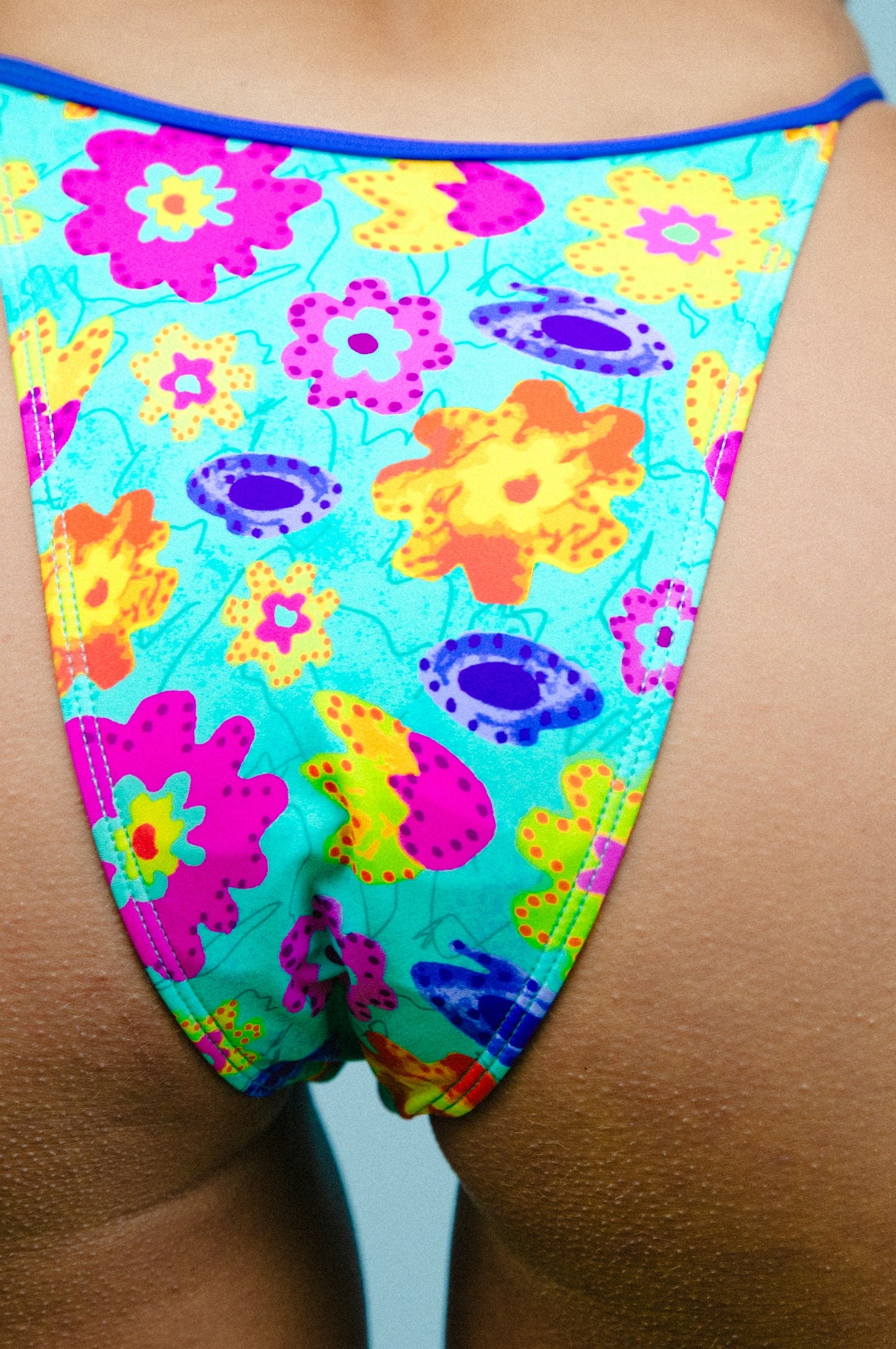 Cabana Bikini Alt - Electric Floral