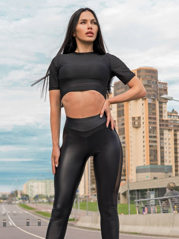 Irsey Tayt et Kısa Kollu Bra