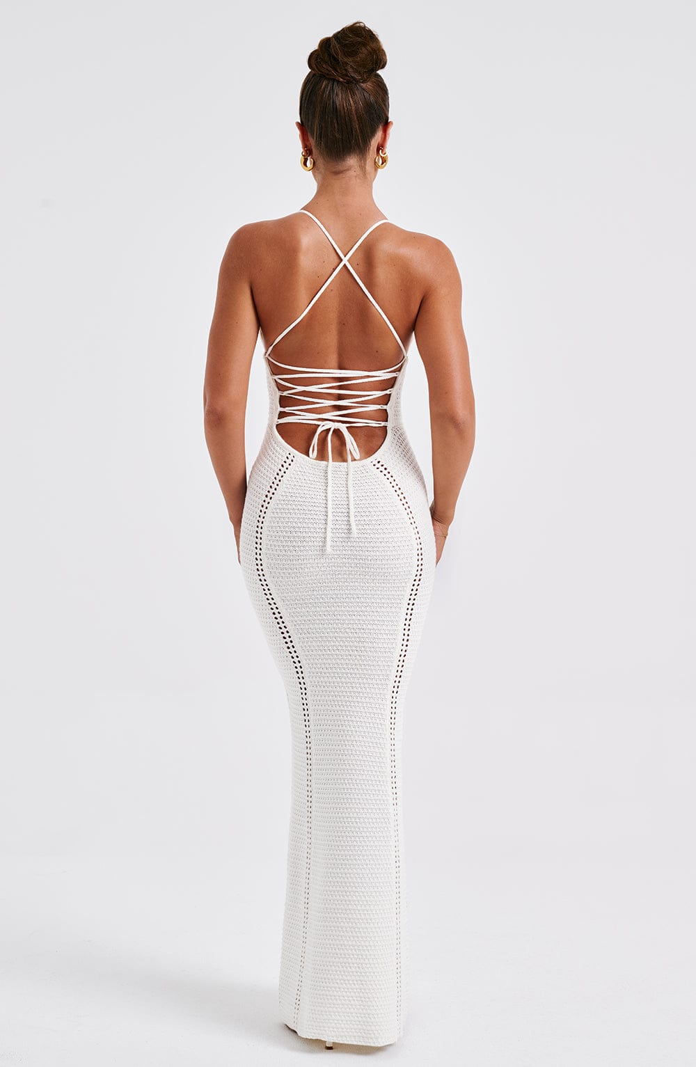 Xanthe Maxi Elbise - White
