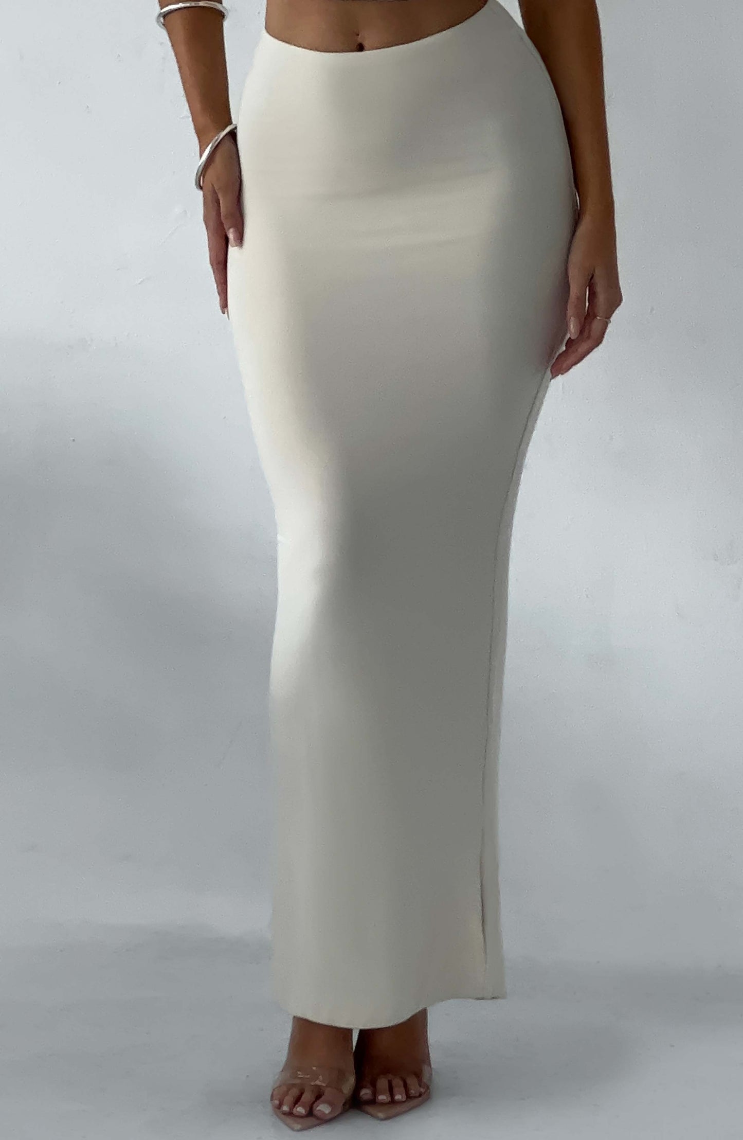 Yazmin Maxi Etek - Cream