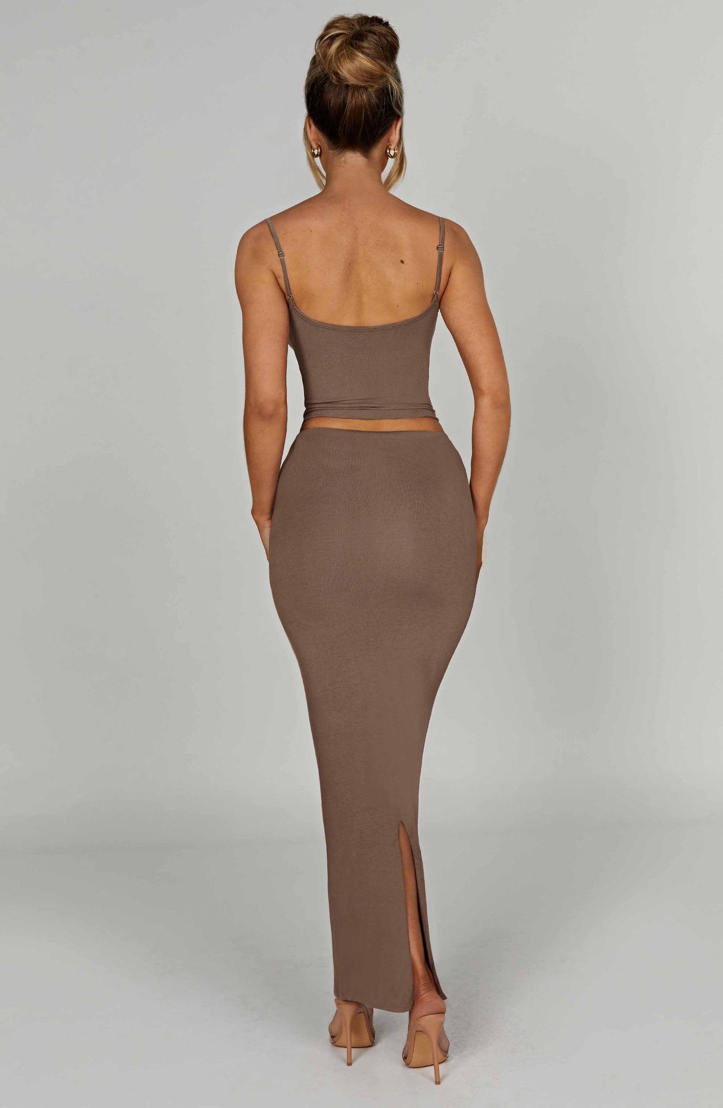 Yazmin Maxi Etek - Mocha
