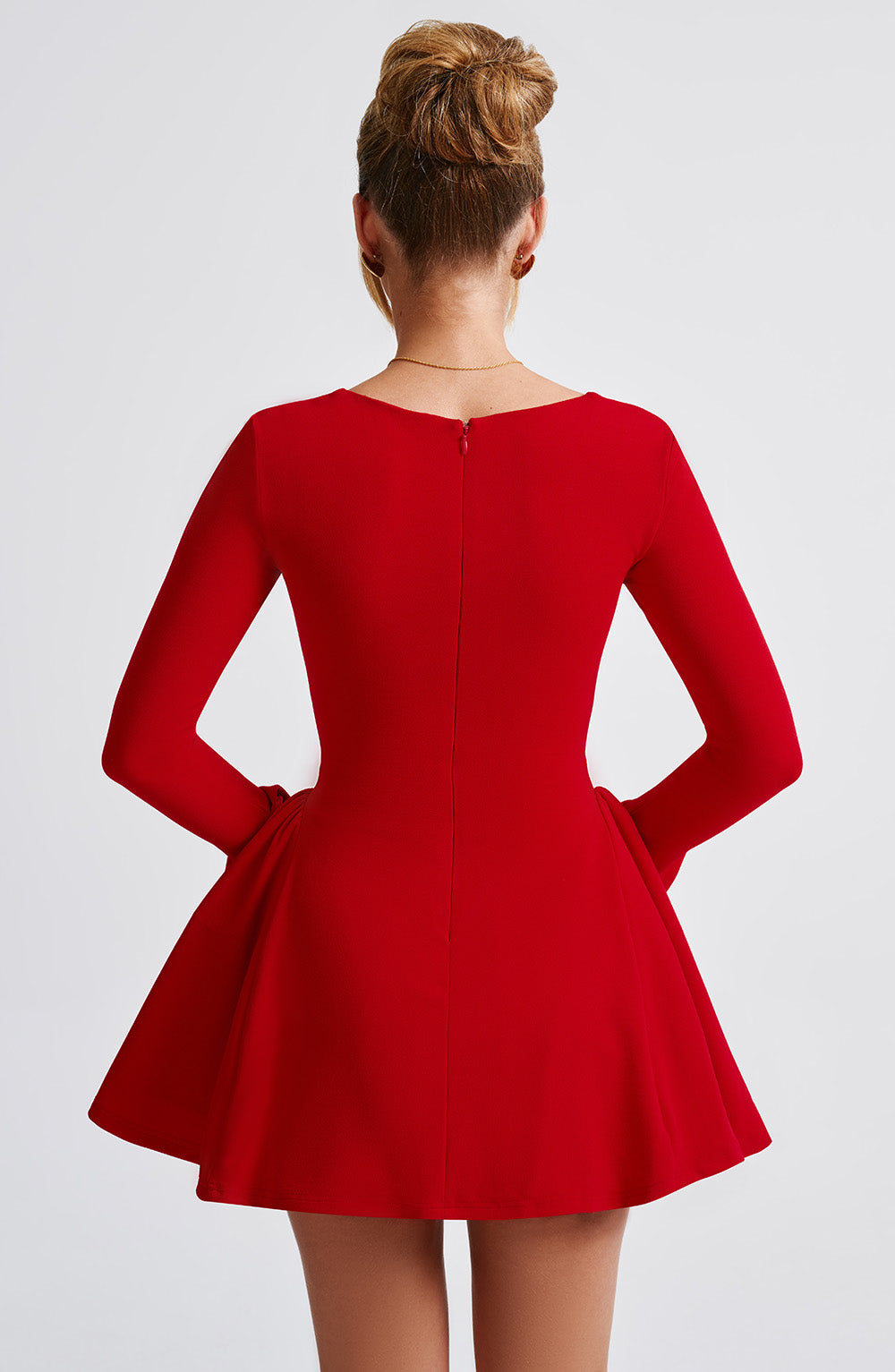 Robe courte Megan - Rouge