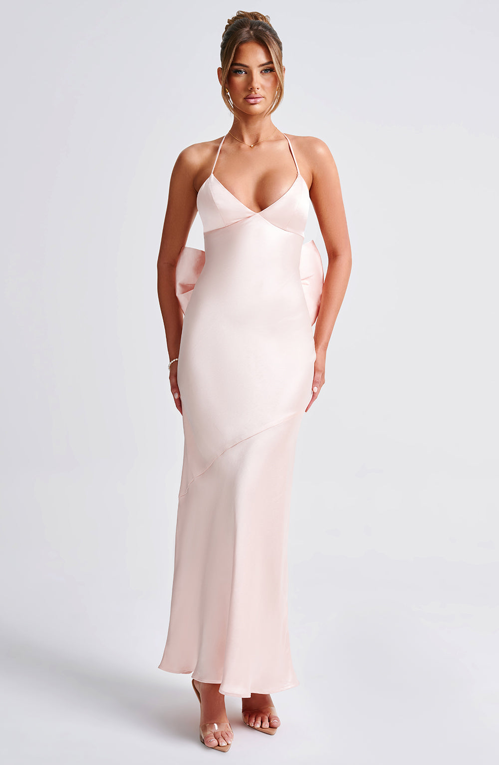 Sarita Maxi Elbise - Blush