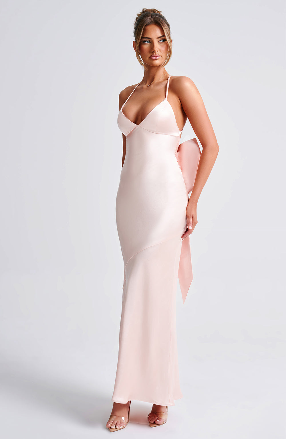 Sarita Maxi Elbise - Blush