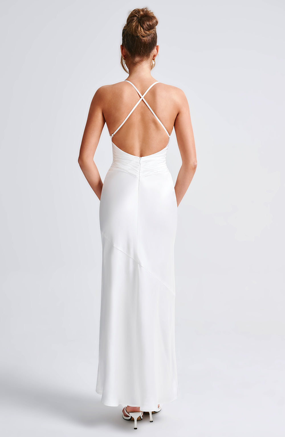 Sarita Maxi Elbise - Ivory