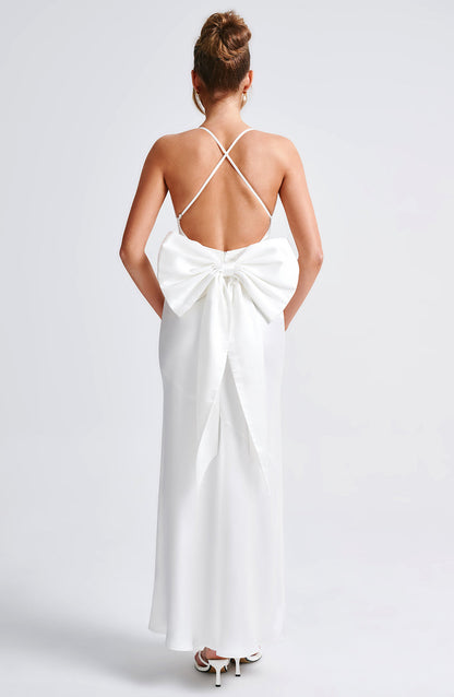 Sarita Maxi Elbise - Ivory