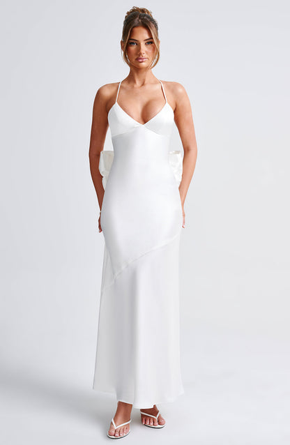 Sarita Maxi Elbise - Ivory