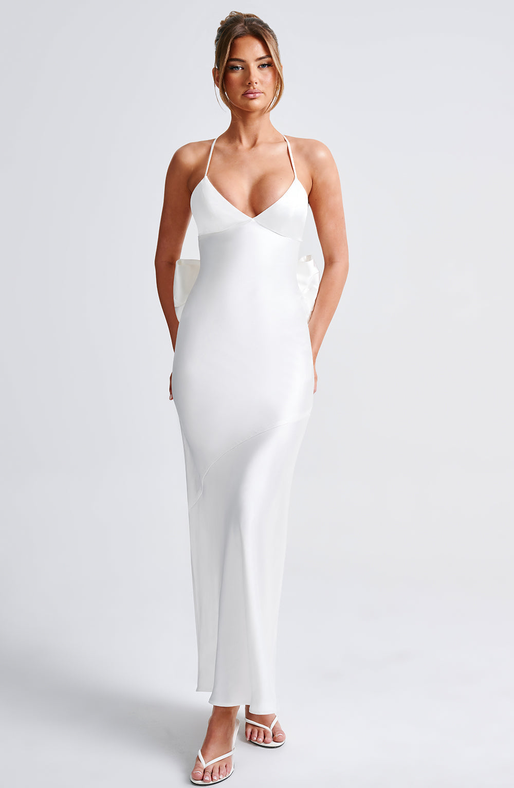 Sarita Maxi Elbise - Ivory