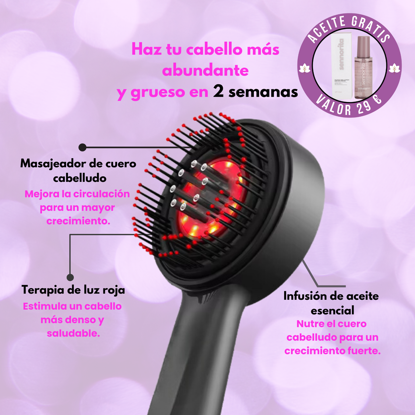 Sennorita - HairWAND ( SÉRUM CAPILAR GRATIS )