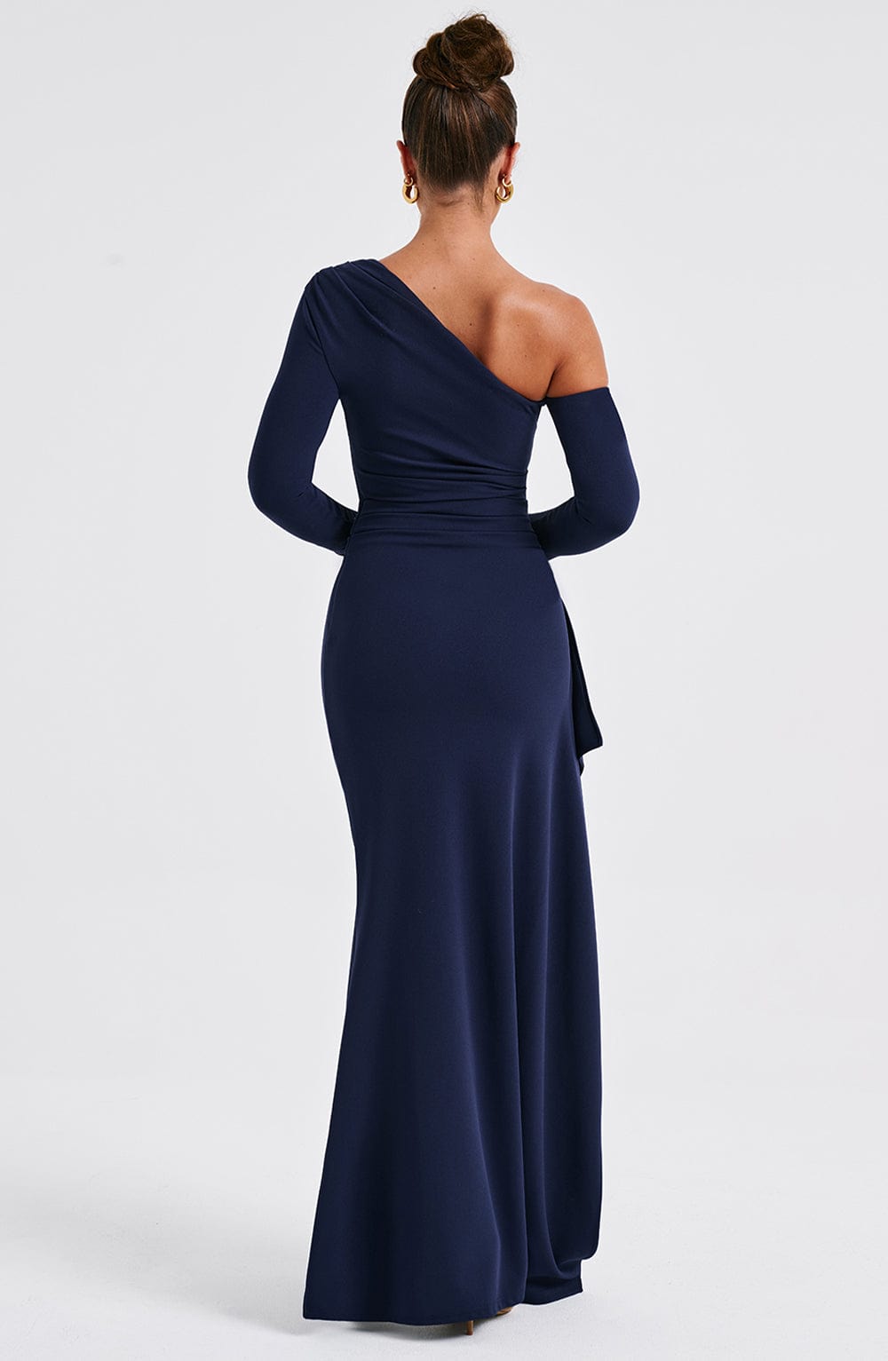 Abrielle Maxi Elbise - Navy