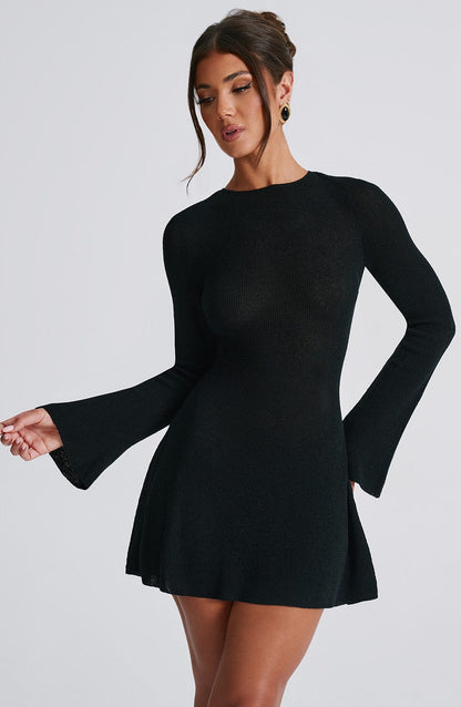 Adalee Mini Dress - Black