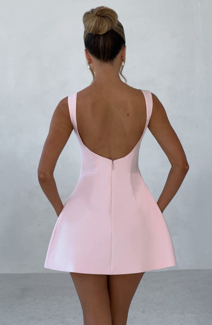 Robe courte Alana - Blush