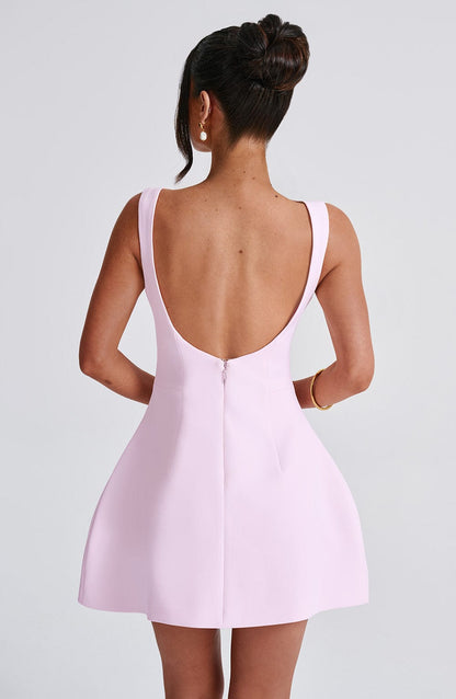 Robe courte Alana - Blush