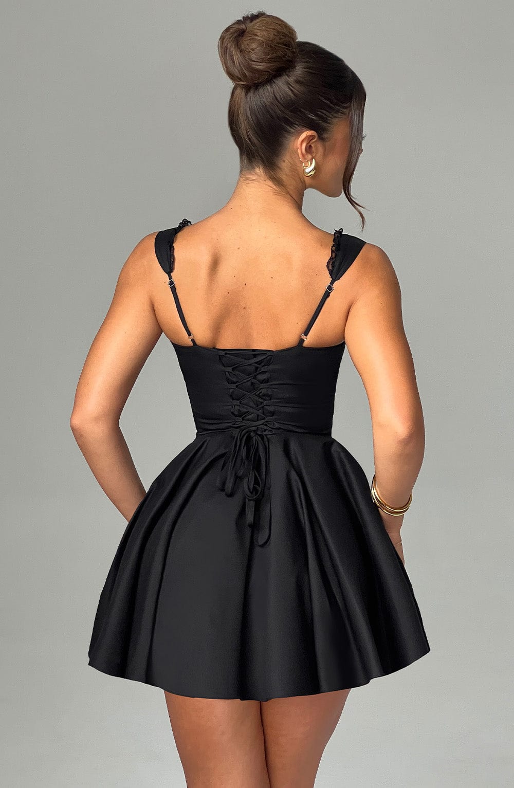 Robe mini Antonella - Noir