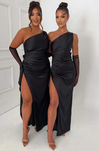 Robe longue Ariel - Noir