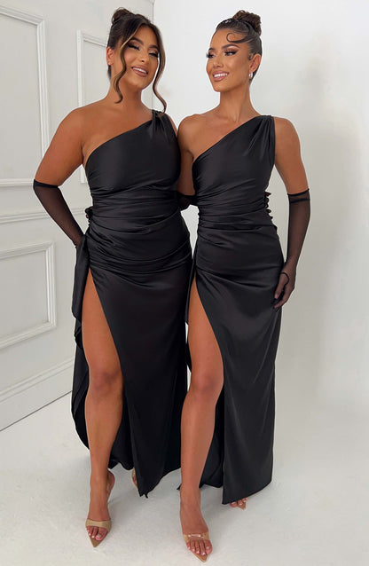 Robe longue Ariel - Noir