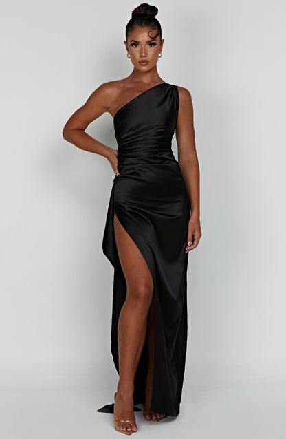 Robe longue Ariel - Noir