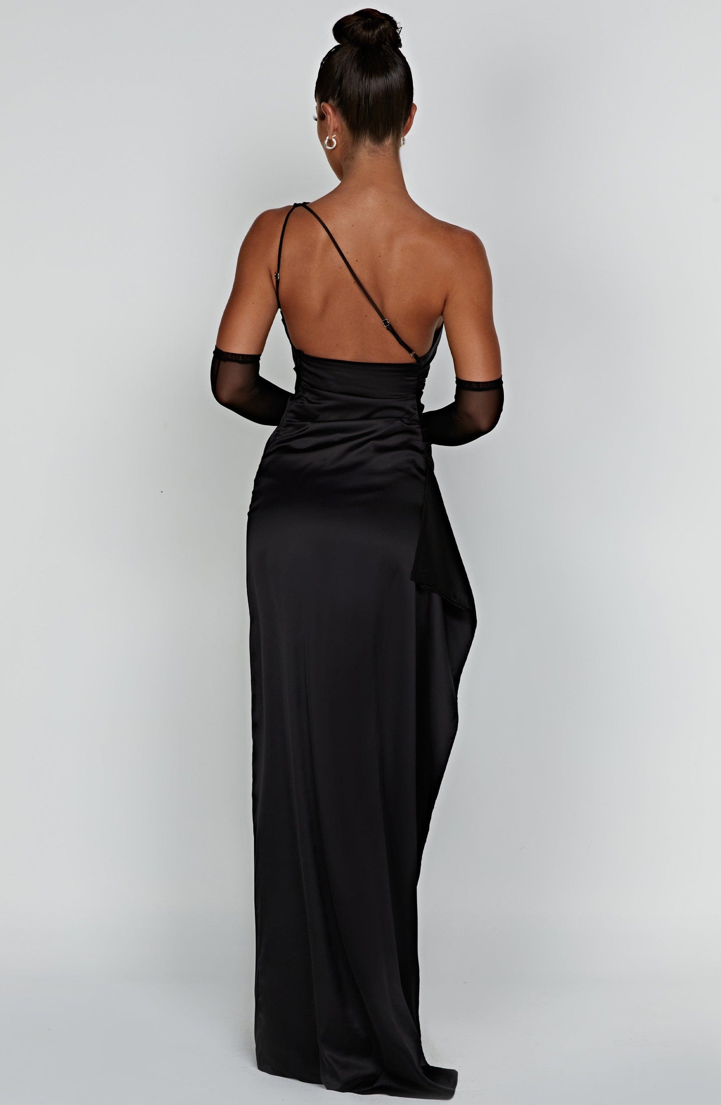 Robe longue Ariel - Noir