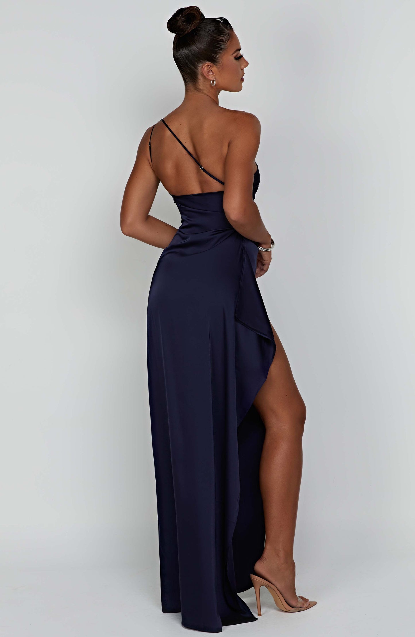 Robe longue Ariel - Bleu marine