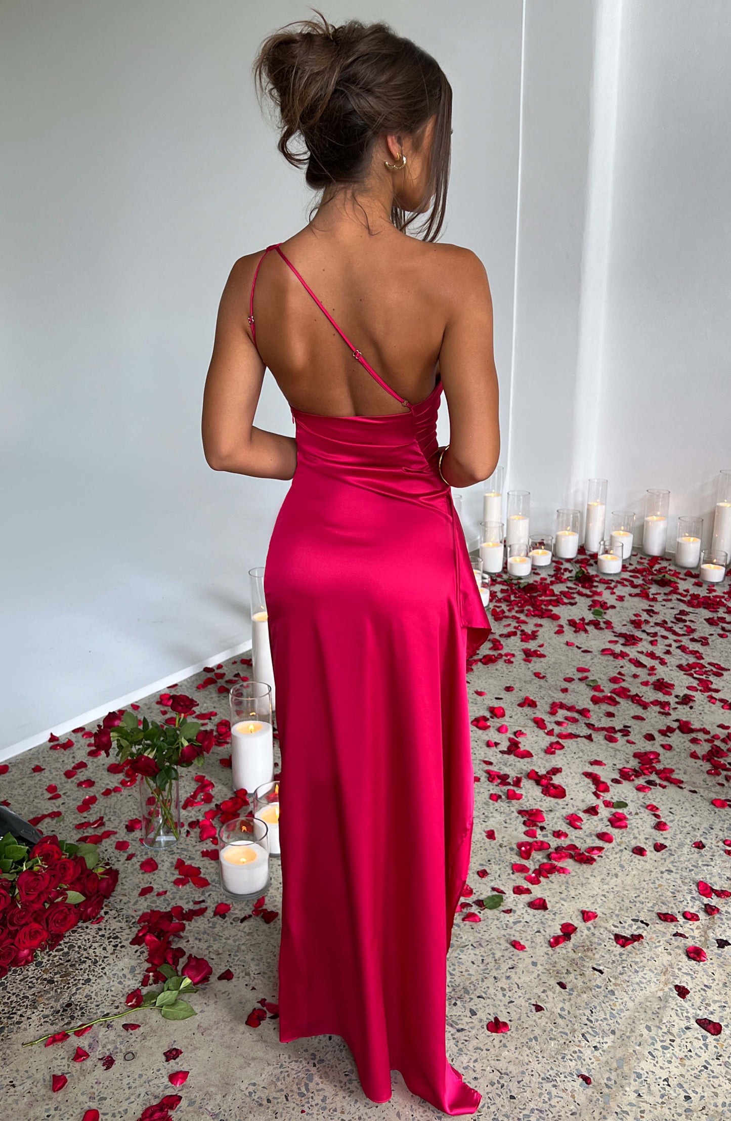 Robe longue Ariel - Rouge