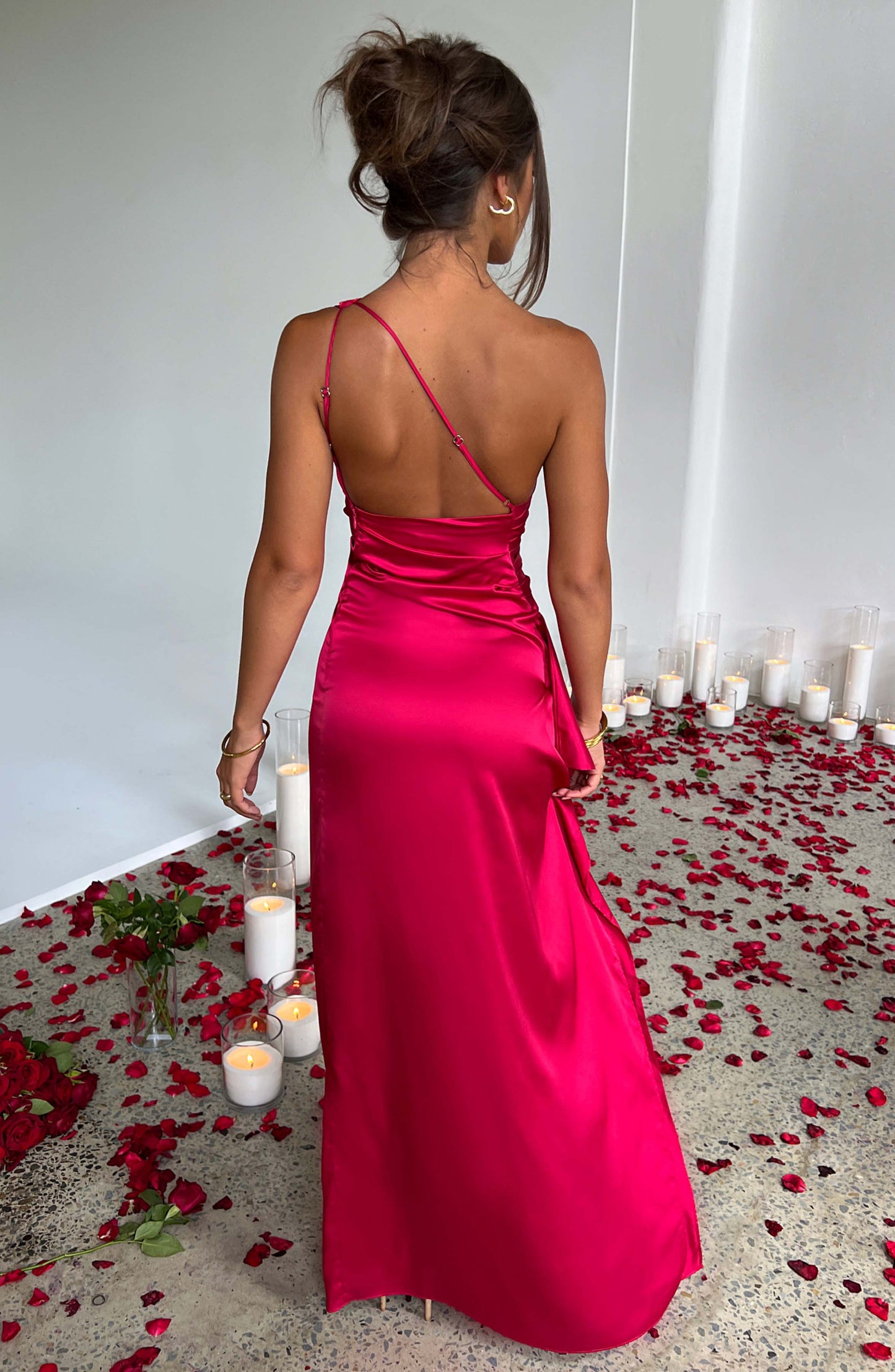 Robe longue Ariel - Rouge