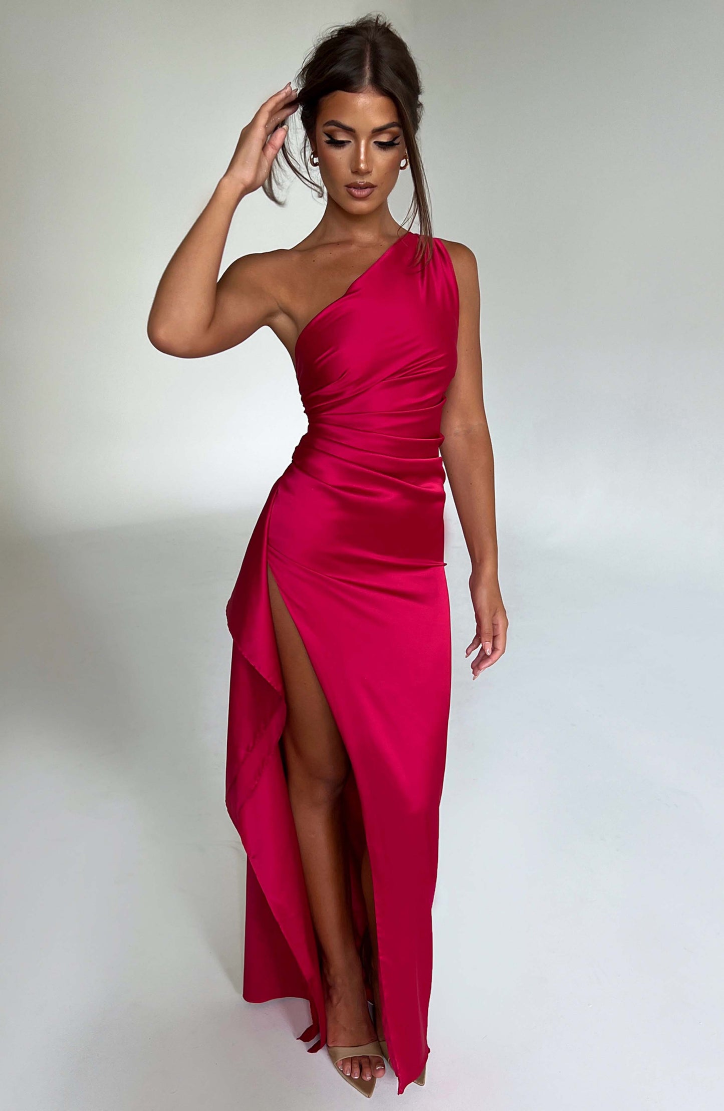 Robe longue Ariel - Rouge