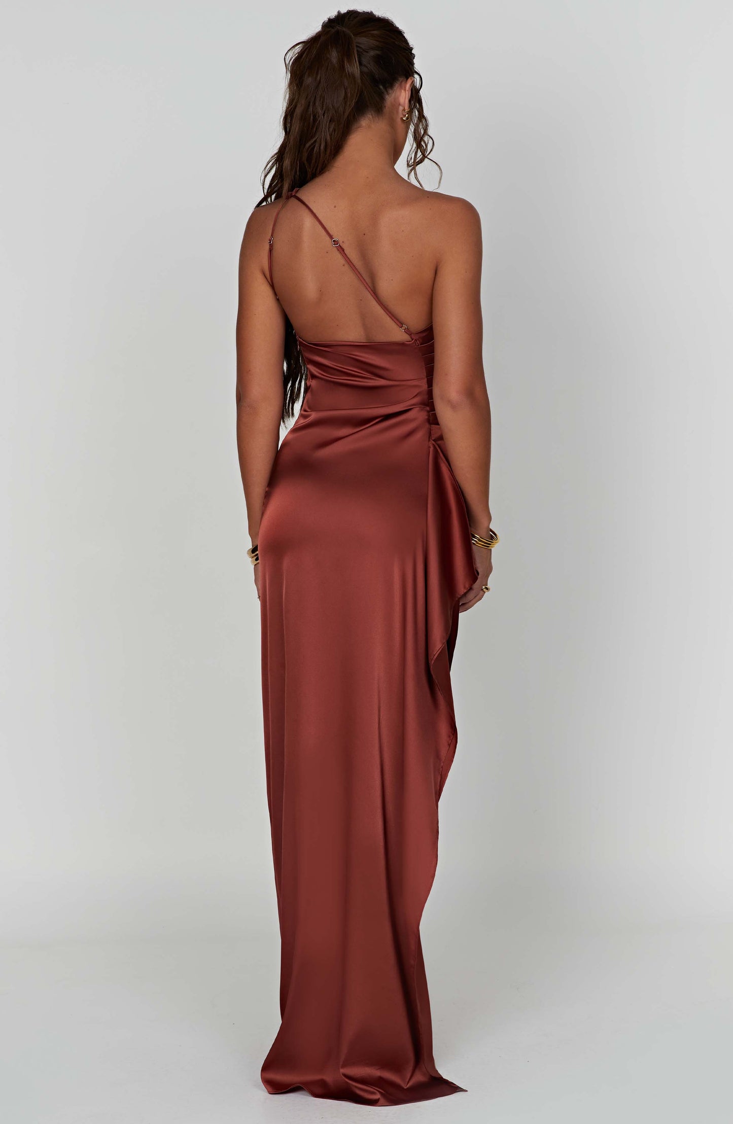 Ariel Maxi Dress - Rust