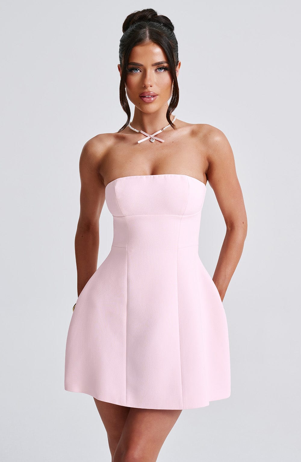 Robe courte Asha - Blush