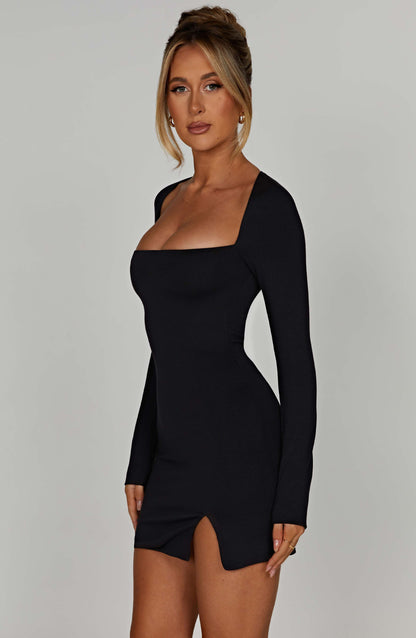 Mini-robe Brylee - Noir