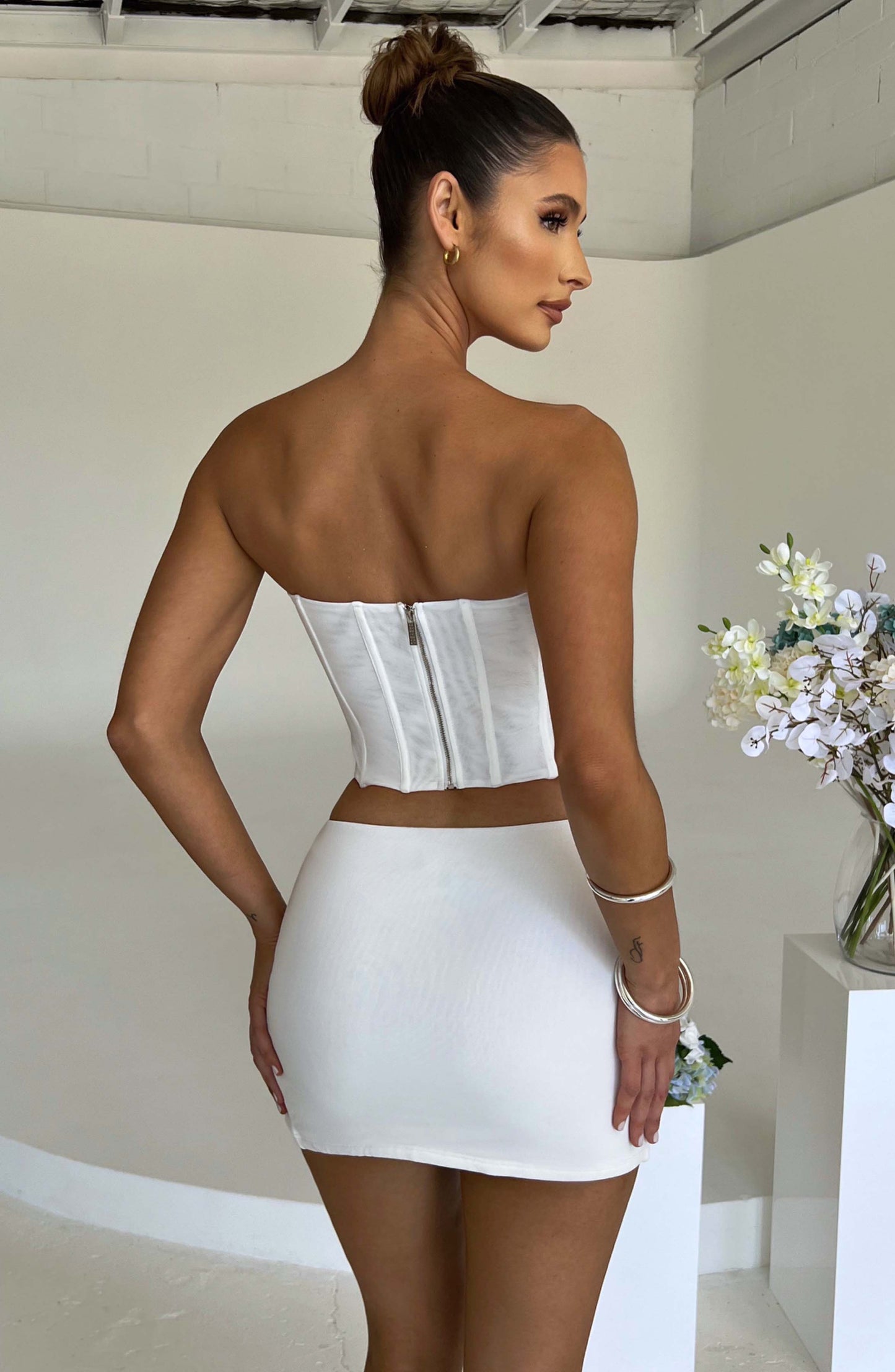 Camisole Korse - Beyaz