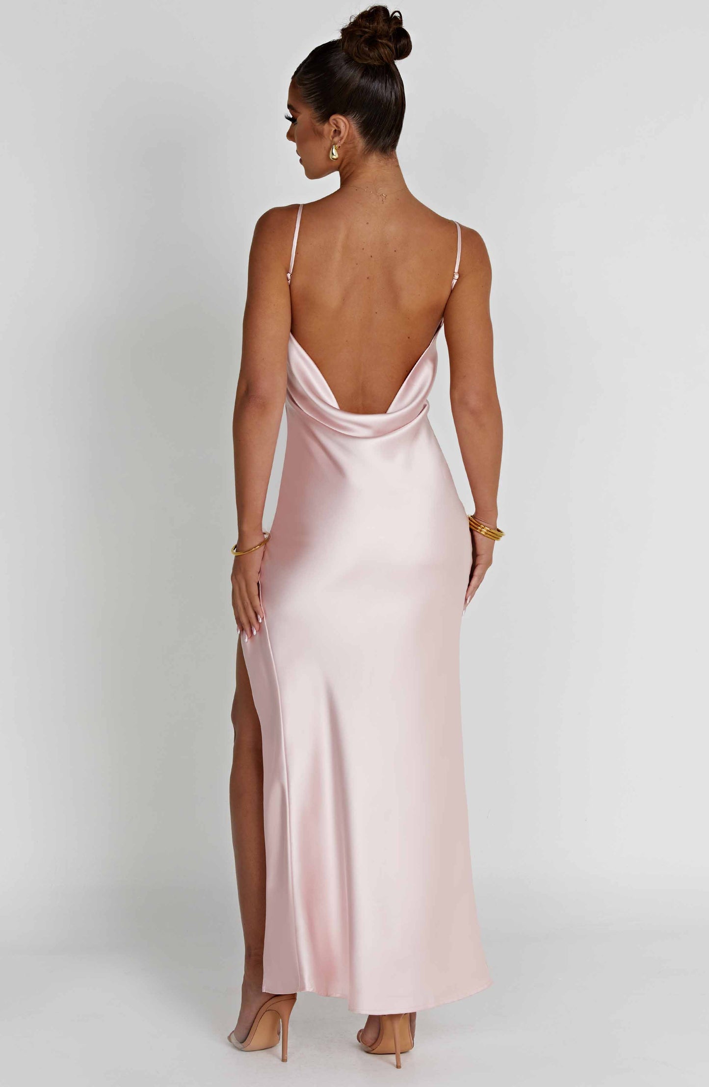 Robe longue Celestina - Blush