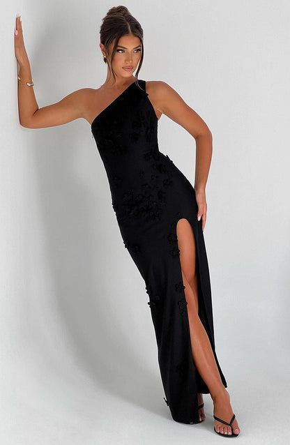 Robe longue Cynthia Maxi - Siyah